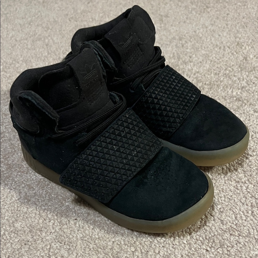 adidas Kids Black High-Top Sneakers